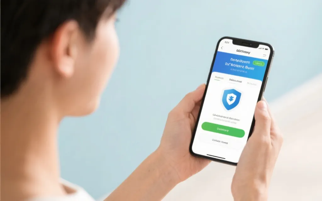 用户通过移动设备安全访问官方网站